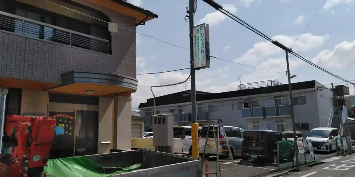 事故による看板・テントの修理・交換の施工例：看板の交換完了