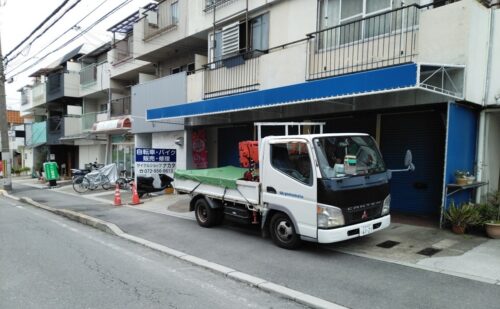 大阪府羽曳野市古市　店舗テント張替え